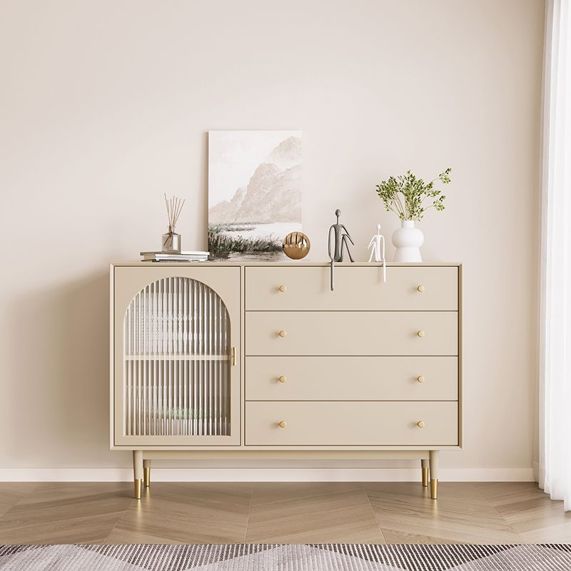Wooden Rectangle Storage Sideboard Luxury Cabinet with Drawers and Doors Clearhalo 'buffet_sideboard' 'Buffets & Sideboards' 'furn' 'furn_buffet_sideboard' 'Furniture' 'Kitchen & Dining Furniture' 1200x1200_0ab6e5ab-cee2-47a3-a849-c4dbe5cf4f41
