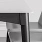 Medieval Modern Sintered Stone Top Dining Table Rectangle Table with 4 Legs Clearhalo 'Dining Tables & Seating' 'Dining Tables' 'dining_table' 'furn' 'furn_dining_table' 'Furniture' 'furniture_dining_table' 'Kitchen & Dining Furniture' 1200x1200_0abae736-5e14-4ca3-8f33-8c73ce4b454c