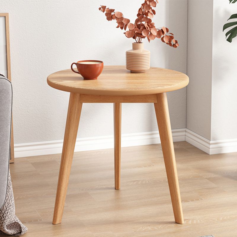 1 Cocktail Table Round Wood Modern 3 Legs Single Coffee Table Clearhalo 'Coffee & Accent Tables' 'Coffee Tables' 'coffee_tables' 'furn' 'furn_coffee_tables' 'Furniture' 'Living Room Furniture' 1200x1200_0abc10b1-546c-4177-a64b-1b3c7f09bd1f