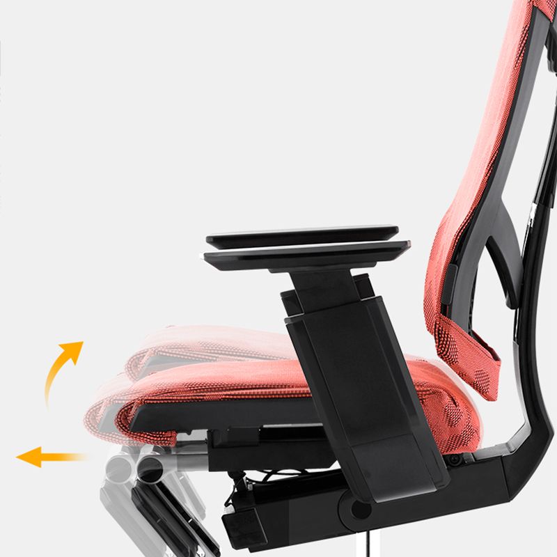 Modern Office Chair Adjustable Seat Height Arms Included Swivel Chair with Wheels Clearhalo 'furn' 'furn_office_chair' 'Furniture' 'Office Chairs' 'Office Furniture' 'office_chair' 1200x1200_0abda5e2-de2d-4058-b8c4-e81675c22747