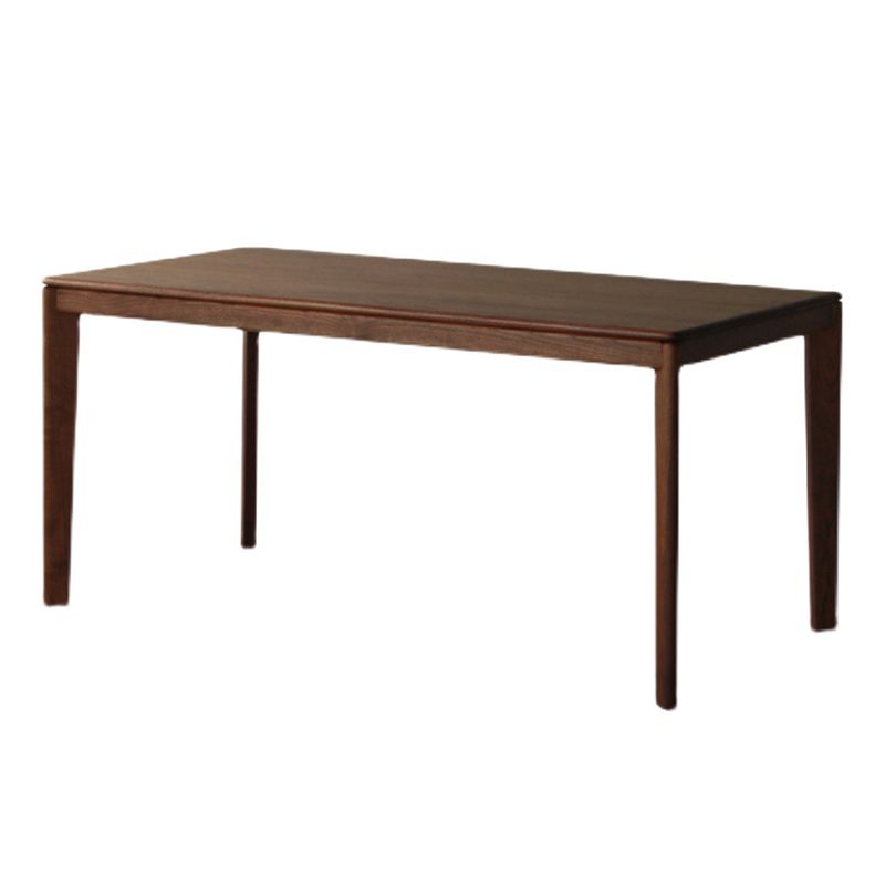 Contemporary Style Dining Table Rectangle 4 Legs Furniture for Dining Room Home Clearhalo 'Dining Tables & Seating' 'Dining Tables' 'dining_table' 'furn' 'furn_dining_table' 'Furniture' 'furniture_dining_table' 'Kitchen & Dining Furniture' 'kitchen' 'kitchen_dining_table' 1200x1200_0abed915-0e61-4347-b1e1-f78f66a9e9cb