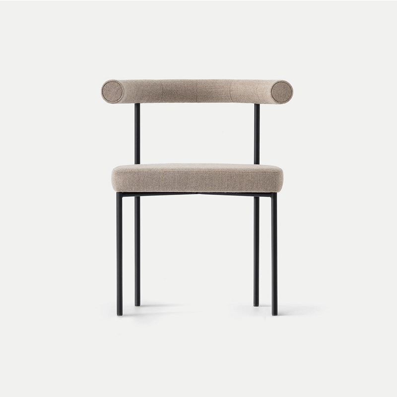 Open Back Dining Side Chair Contemporary Armless Dining Chairs for Home Clearhalo 'Dining Chairs' 'Dining Tables & Seating' 'dining_chair' 'furn' 'furn_dining_chair' 'Furniture' 'Kitchen & Dining Furniture' 1200x1200_0abf37a3-1de1-4834-a9ee-7bc296ca1ae7