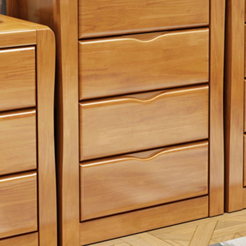 Modern Rectangle Wood Accent Cabinet Grooves Cabinet with Drawer Clearhalo 'Cabinets & Chests' 'cabinets_chests' 'furn' 'furn_cabinets_chests' 'Furniture' 'Living Room Furniture' 1200x1200_0abf5ef1-17ee-42bc-9b28-28b2175ec19d