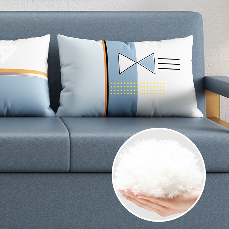 枕が含まれていました布団ソファベッドスクエアアームアーム布団スリーパーソファ