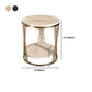Glam Stone Accent Table Table Table