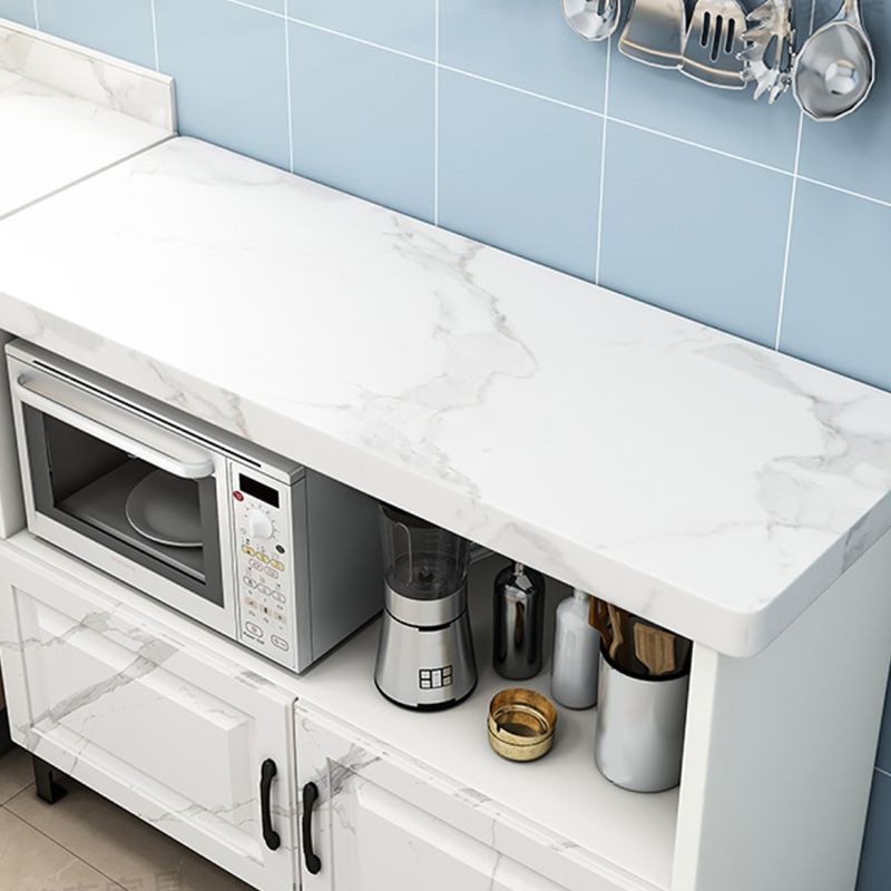 15.75"W x 32.68"H Sideboard Contemporary Style Dining Server with 2 Doors Clearhalo 'buffet_sideboard' 'Buffets & Sideboards' 'furn' 'furn_buffet_sideboard' 'Furniture' 'furniture_buffet_sideboard' 'Kitchen & Dining Furniture' 1200x1200_0ac7af5e-290c-495b-b194-be29aff9b861