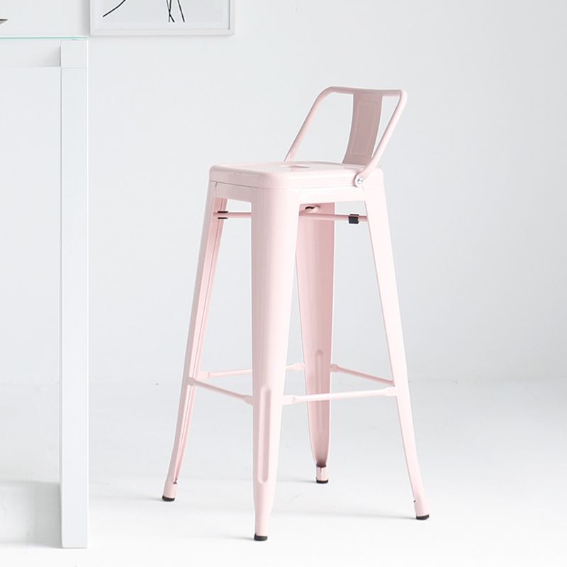 Modern Coffee Shop Sabures Cuadrones de metal cuadrado Bar & Counter Tabres