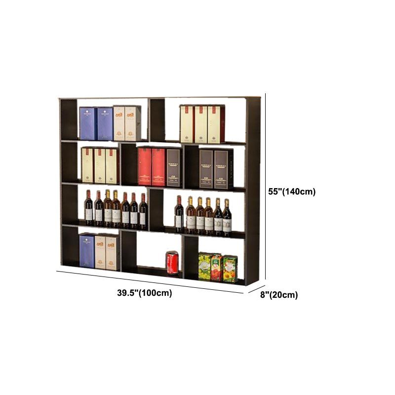 Modern Wall Mounted Bottle Wine Rack Manufactured Wood Wine Bottle Holder Clearhalo 'furn' 'furn_wine_racks' 'Furniture' 'Kitchen & Dining Furniture' 'Wine Racks' 'wine_racks' 1200x1200_0acafff6-0d36-4e54-8bc2-1dd4e52ac880