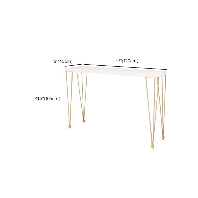 Table de pub rectangulaire moderne en bois massif, hauteur de bar, pour salon