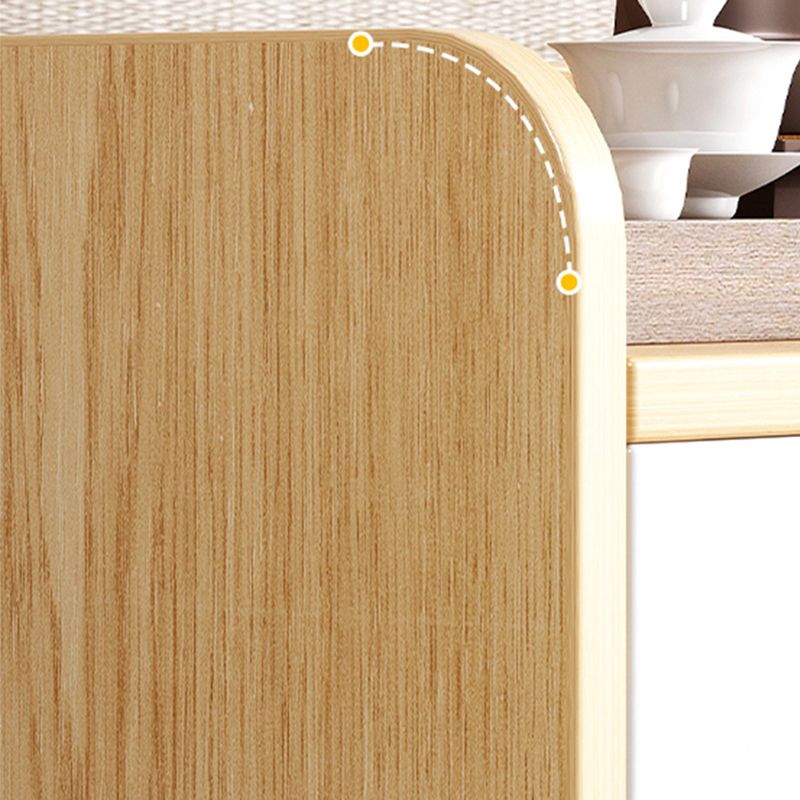 Modern Style Side Board Engineered Wood Sideboard for Dining Room Clearhalo 'buffet_sideboard' 'Buffets & Sideboards' 'furn' 'furn_buffet_sideboard' 'Furniture' 'Kitchen & Dining Furniture' 1200x1200_0ad0ecd8-6a73-4741-843c-d33f30d486fe