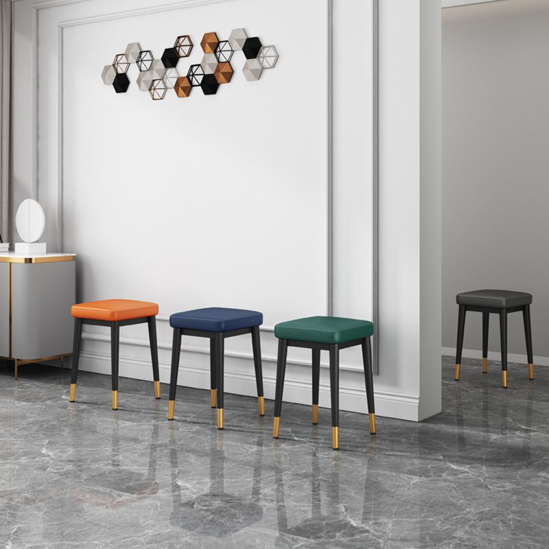 Cotton Blend Square Ottoman Whole Colored Fade Resistant Glam Cube Ottoman Clearhalo 'furn' 'furn_ottomans_poufs' 'Furniture' 'Living Room Furniture' 'Ottomans & Poufs' 'ottomans_poufs' 1200x1200_0ad33972-54ee-49a3-8f98-558fd372d2bd