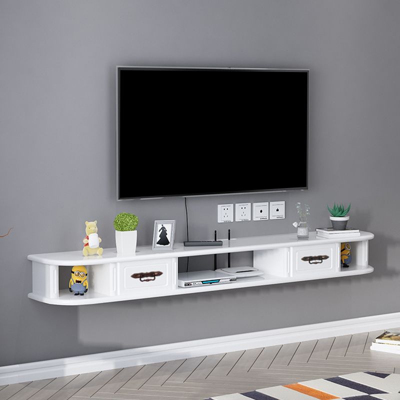 Modern Wall-mounted TV Stand Engineered Wood TV Cabinet with 2 Drawers Clearhalo 'furn' 'furn_tv_stands_entertainment_centers' 'Furniture' 'Living Room Furniture' 'TV Stands & Entertainment Centers' 'TV Stands & Media Storage Furniture' 'tv_stands_entertainment_centers' 1200x1200_0ad51480-65f4-4eca-b4f3-1ef042f20302