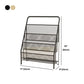 Industrial Iron Ladder Bookshelf Closed Back Vertical Bookshelf for Home Clearhalo 'Bookcases' 'furn' 'furn_bookcases' 'Furniture' 'furniture_bookcases' 'kitchen' 'kitchen_bookcases' 'Living Room Furniture' 'Office Furniture' 1200x1200_0ad8471b-a59a-47b1-9b91-becda9823fc7