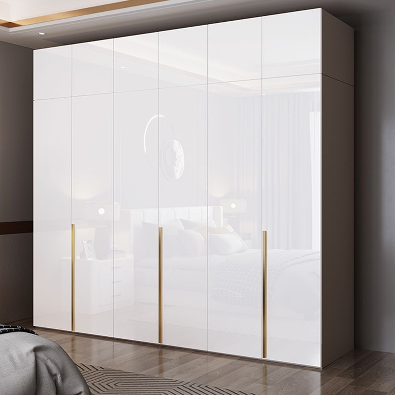 Camera da letto morbida porte chiuse armadi moderni moderni armadio del guardaroba in legno