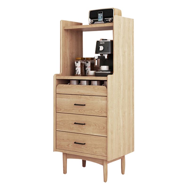 Mesa de 4 cajones de estilo moderno Mesa de comedor de madera para sala de estar para sala de estar