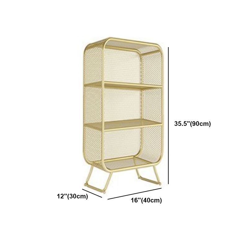Industrial Standard Bookcase Contemporary Metal Closed Back Bookcase Clearhalo 'Bookcases' 'furn' 'furn_bookcases' 'Furniture' 'furniture_bookcases' 'kitchen' 'kitchen_bookcases' 'Living Room Furniture' 'Office Furniture' 1200x1200_0add29b9-3188-498f-af46-8aca893febc0