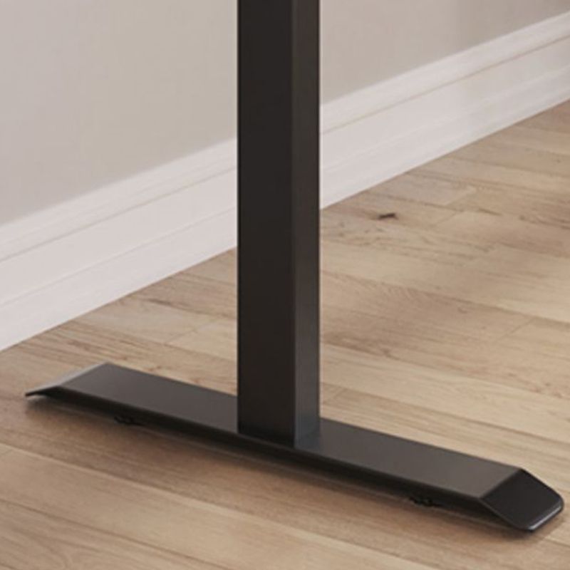 家のための長方形の形のコンピューターデスク茶色の木製ゲームデスク