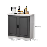 Contemporary Dining Server Dining Room Buffet Server Cabinet with Storage