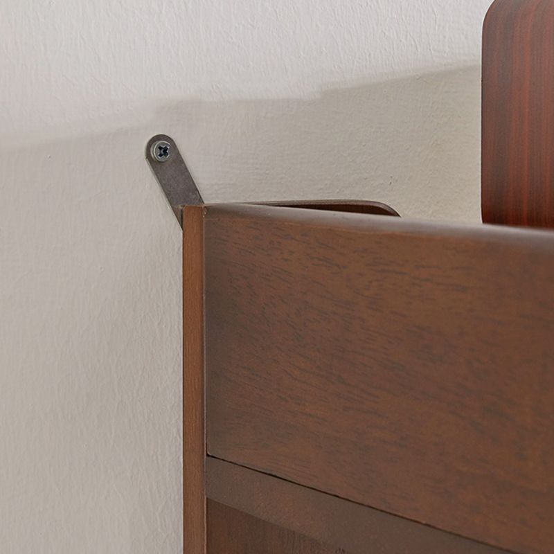 Mitte des Jahrhunderts modernes Holzbuchregal mit Regalen für Heimbüro