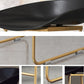 Coffee Shop Counter Stool Glam Metal Footrest Low Back Counter Stools Clearhalo 'Bar Furniture' 'Bar Stools' 'bar_stools' 'furn' 'furn_bar_stools' 'Furniture' 'furniture_bar_stools' 'Kitchen & Dining Furniture' 1200x1200_0ae730de-1b9c-44c4-9534-38749002b3e3