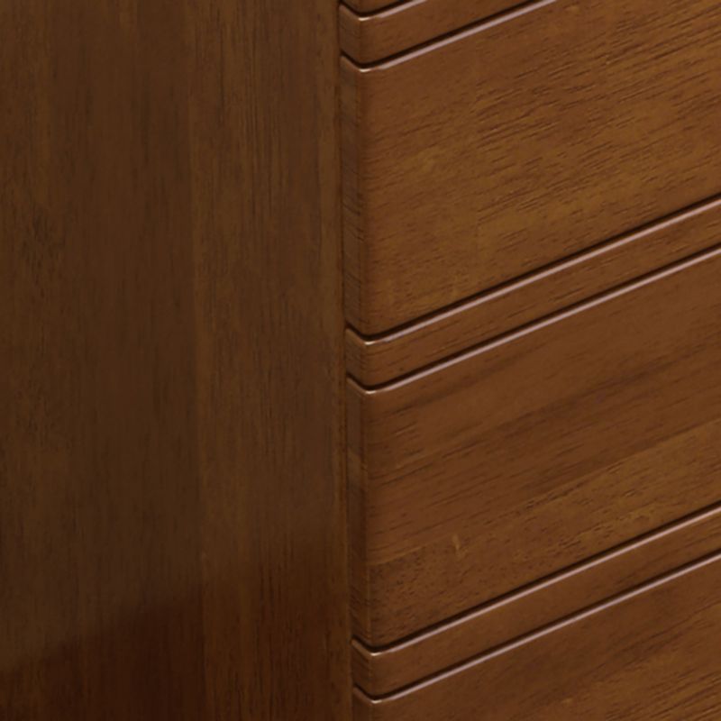 Moderne rechthoekige kastgroeven houten zijkast met lade