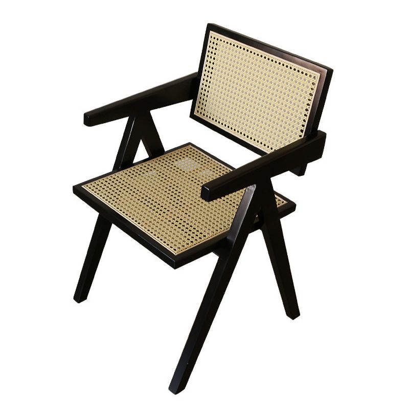 Contemporary Solid Wood Dining Room Chair Set Open Back Dining Arm Chair Clearhalo ' kitchen&dining_furn' 'Dining Chairs' 'Dining Tables & Seating' 'dining_chair' 'furn' 'furn_dining_chair' 'Furniture' 'furniture_dining_chair' 'Kitchen & Dining Furniture' 'kitchen' 1200x1200_0aeb9412-4a98-47a5-9e25-4f4a69de6851