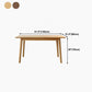 Contemporary Rectangle Solid Wood Table Standard Height Table Dining Table with 4 Legs Clearhalo ' dining_table' 'Dining Tables & Seating' 'Dining Tables' 'furn' 'furn_dining_table' 'Furniture' 'furniture_dining_table' 'Kitchen & Dining Furniture' 'kitchen&dining_furn' 'kitchen' 'kitchen_dining_table' 1200x1200_0aecff1d-7e1b-4a21-8e56-8b922db1efc7