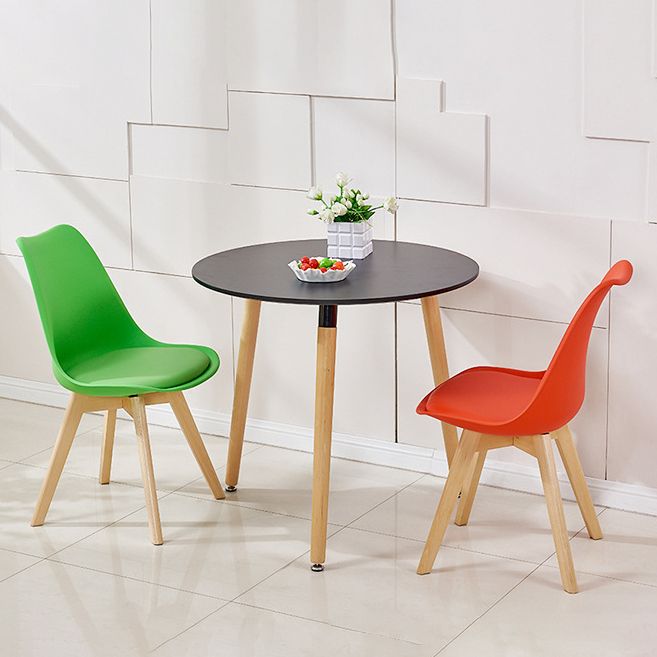 Contemporary Beech Wood Chairs Solid Back Side Kitchen Chair (Set of 4) Clearhalo ' kitchen&dining_furn' 'Dining Chairs' 'Dining Tables & Seating' 'dining_chair' 'Furniture' 'furniture_dining_chair' 'Kitchen & Dining Furniture' 'kitchen' 1200x1200_0aefe0fb-8af5-475f-8026-9255486d61a0