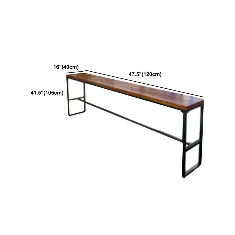 Modern Style Bar Table Set 1/7 Pieces Rectangle Wood Counter Table with Stools Clearhalo 'Bar Furniture' 'furn' 'furn_home_bar_bar_sets' 'Furniture' 'Home Bars & Bar Sets' 'home_bar_bar_sets' 'Kitchen & Dining Furniture' 1200x1200_0aeffe45-e4b7-4f91-9014-32c022330759