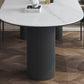 Metal Modern Free Form Dining Table Sintered Stone Table for Dining Room Clearhalo ' dining_table' 'Dining Tables & Seating' 'Dining Tables' 'furn' 'furn_dining_table' 'Furniture' 'furniture_dining_table' 'Kitchen & Dining Furniture' 'kitchen&dining_furn' 'kitchen' 'kitchen_dining_table' 1200x1200_0af07954-0261-491f-97c2-986b1432b4e8