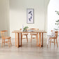 Rectangle Wood Dining Table Modern Oak Table in Nature with Double Pedestal Clearhalo ' dining_table' 'Dining Tables & Seating' 'Dining Tables' 'furn' 'furn_dining_table' 'Furniture' 'furniture_dining_table' 'Kitchen & Dining Furniture' 'kitchen&dining_furn' 'kitchen' 'kitchen_dining_table' 1200x1200_0af2fb1f-6d2b-4a01-b30e-7d24a25ee984