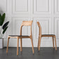 Industrial Design Open Back Dining Side Chair for Home Wood Legs Armless Side Chairs Clearhalo 'Dining Chairs' 'Dining Tables & Seating' 'dining_chair' 'furn' 'furn_dining_chair' 'Furniture' 'furniture_dining_chair' 'Kitchen & Dining Furniture' 1200x1200_0af46c5d-8963-4890-bd16-65565e092d47