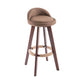 Contemporary Solid Wood Swivel Barstool Bristol Bar Stool with Footrest and Low Back Clearhalo 'Bar Furniture' 'Bar Stools' 'bar_stools' 'furn' 'furn_bar_stools' 'furniture_bar_stools' 'Kitchen & Dining Furniture' 'kitchen&dining_furn' 'kitchen' 'kitchen_furn' Furniture' 1200x1200_0af6f8de-a8ea-4a2a-ad9b-e995b1b78dff