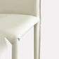 Silla de cuero moderna sólida sólida para comedor para comedor