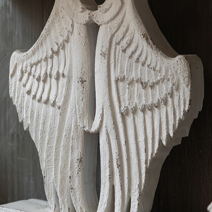 Mesa de consola de madera sólida de país francés mesa de acento angustiado