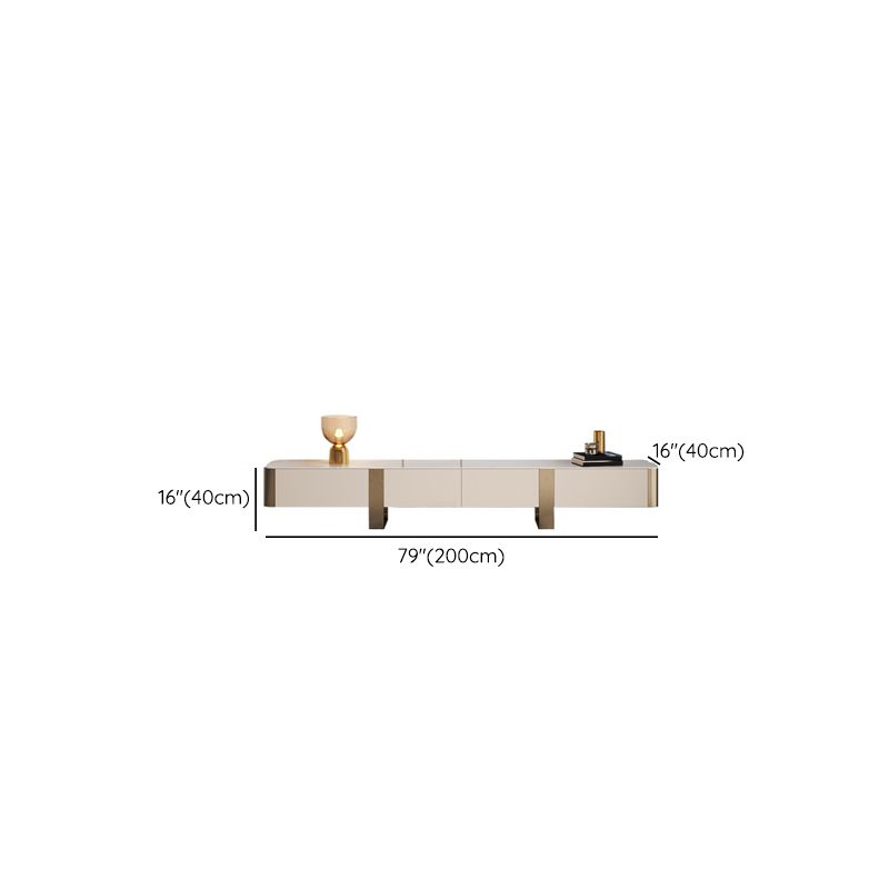 Glam Media Console Stone TV Stand with Drawers for Living Room Clearhalo 'furn' 'furn_tv_stands_entertainment_centers' 'Furniture' 'Living Room Furniture' 'TV Stands & Entertainment Centers' 'TV Stands & Media Storage Furniture' 'tv_stands_entertainment_centers' 1200x1200_0af8747d-e6c3-4683-89b9-06d7371bceae