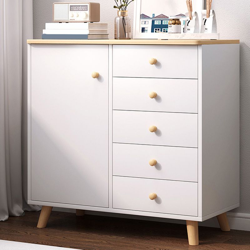 Modern Buffet Server Engineered Wood Dining Server for Kitchen Clearhalo 'buffet_sideboard' 'Buffets & Sideboards' 'furn' 'furn_buffet_sideboard' 'Furniture' 'Kitchen & Dining Furniture' 1200x1200_0afc8b5f-9797-4e79-8769-5ff0a7ee56fd