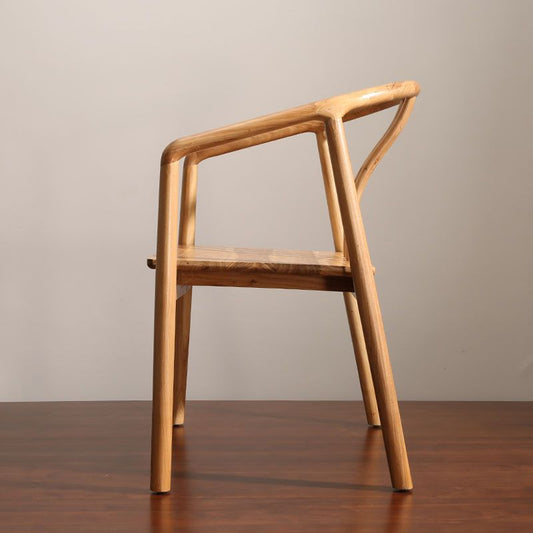 Traditional Style Dining Chairs Dining Arm Side Chairs with Wooden Legs Clearhalo 'Dining Chairs' 'Dining Tables & Seating' 'dining_chair' 'furn' 'furn_dining_chair' 'Furniture' 'Kitchen & Dining Furniture' 1200x1200_0afcbe32-c12f-46f9-a4c4-441c46f59f08