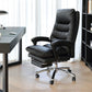 Faux Leather Swivel Office Chair Chrome Frame with Footrest Managers Chair Clearhalo 'furn' 'furn_office_chair' 'Furniture' 'Office Chairs' 'Office Furniture' 'office_chair' 1200x1200_0b02faa4-d136-49b0-8062-a30ad3ccdcd8