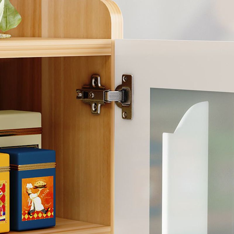 現代のダイニングサーバーは、リビングルーム用の木材サーバーを製造しました