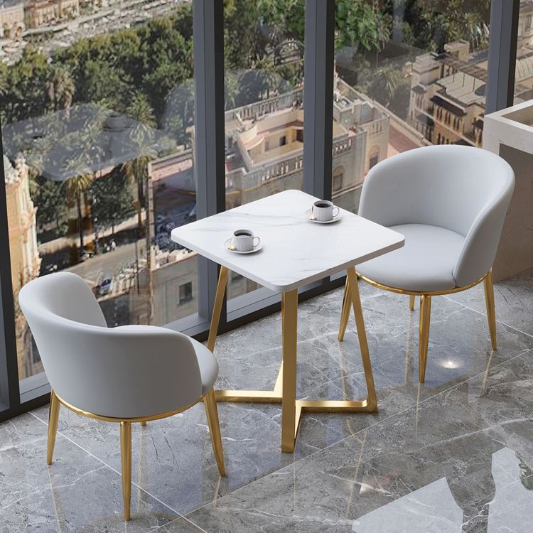 Square Wooden White Dining Table Industrial Double Pedestal Table for Dining Room Clearhalo ' dining_table' 'Dining Tables & Seating' 'Dining Tables' 'furn' 'furn_dining_table' 'Furniture' 'furniture_dining_table' 'Kitchen & Dining Furniture' 'kitchen&dining_furn' 'kitchen' 'kitchen_dining_table' 1200x1200_0b042a24-b5ed-4544-af73-a2f0d658248f