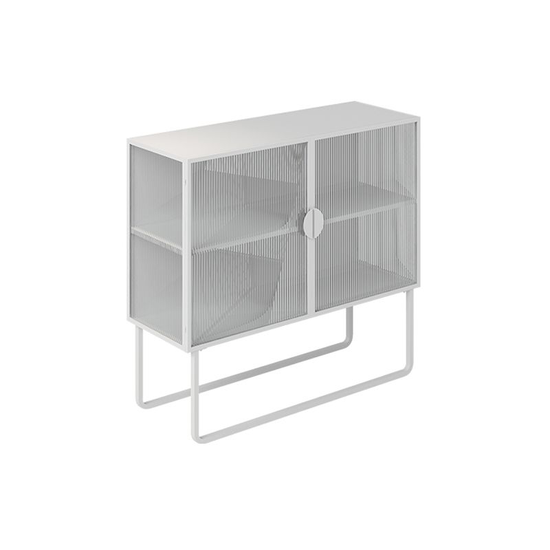 Glam Glam Glam Glam da 35,5 "Herver server a buffet di vetro con spazio per la sala da pranzo