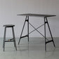 Modern Rectangle Bar Counter Table Wooden Dining Table with Metal Legs Clearhalo 'Bar Furniture' 'Bar Tables' 'bar_tables' 'furn' 'furn_bar_tables' 'Furniture' 'furniture_bar_tables' 'Kitchen & Dining Furniture' 1200x1200_0b099398-4d0a-4633-8839-678cea67222d