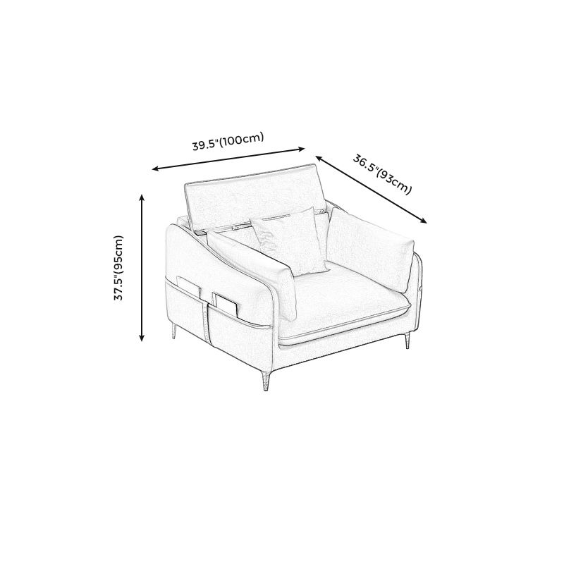 Contemporary Living Room Faux Leather Sofa Pillow Back Couch with Brass Legs Clearhalo 'furn' 'furn_sofas' 'Furniture' 'furniture_sofas' 'Living Room Furniture' 'Sofa' 'sofas' 1200x1200_0b0b7a04-90a7-4a15-9308-8a3034e5d697