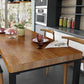 Natural and Black Dining Site Table Industrial Wood and Metal Dining Table Clearhalo 'Dining Tables & Seating' 'Dining Tables' 'dining_table' 'furn' 'furn_dining_table' 'Furniture' 'furniture_dining_table' 'Kitchen & Dining Furniture' 1200x1200_0b0daa76-d5b8-4dad-96cd-c7e4e2fe9ec2