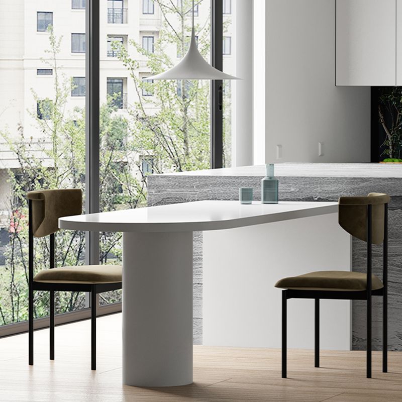 Solid Wood Contemporary Freeform Table Beech Wood Top Table for Dining Room Clearhalo ' dining_table' 'Dining Tables & Seating' 'Dining Tables' 'furn' 'furn_dining_table' 'Furniture' 'furniture_dining_table' 'Kitchen & Dining Furniture' 'kitchen&dining_furn' 'kitchen' 'kitchen_dining_table' 1200x1200_0b169ce8-f5c7-4c90-91bf-76e1e40fcb0e