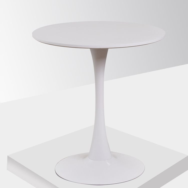 Round Dining Table Contemporary Dining Table with Tulip Base