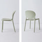 Nordic Plastic Open Back Dining Side Chair 32"H Dining Chair with 4 Legs for Restaurant Clearhalo ' kitchen&dining_furn' 'Dining Chairs' 'Dining Tables & Seating' 'dining_chair' 'furn' 'furn_dining_chair' 'Furniture' 'furniture_dining_chair' 'Kitchen & Dining Furniture' 'kitchen' 1200x1200_0b19984a-bab5-468f-a94f-2641480f3622