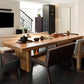 Rectangle Casual Dining Table Brown Tone Fixed Table with Pinewood Solid Wood Clearhalo ' dining_table' 'Dining Tables & Seating' 'Dining Tables' 'furn' 'furn_dining_table' 'Furniture' 'furniture_dining_table' 'Kitchen & Dining Furniture' 'kitchen&dining_furn' 'kitchen' 'kitchen_dining_table' 1200x1200_0b1aab06-d11c-4ff7-9707-d2f2565cf9c0