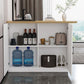 Modern Indoor Counter Table Faux Wood Bar Stool Table with Storage Clearhalo 'Bar Furniture' 'Bar Tables' 'bar_tables' 'furn' 'furn_bar_tables' 'Furniture' 'Kitchen & Dining Furniture' 1200x1200_0b1dcee0-bd75-4ae9-9b5f-4b1e495e8778
